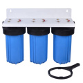 3 filtro de alojamento plástico para sistema de tratamento de água